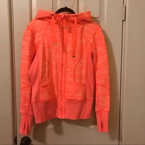 Zella Bright Coral Workout Jacket